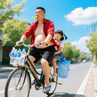 骑车父女.png